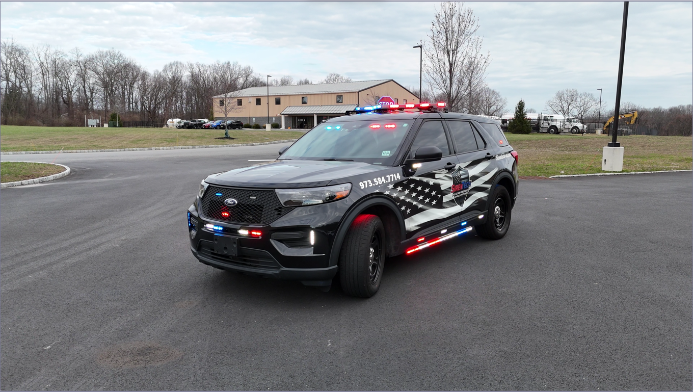 Siren Tech Demo Car Ford Police Interceptor